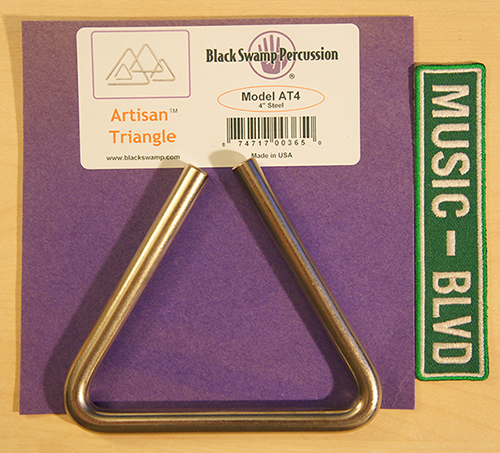 Black Swamp Percussion Artisan Triangle Steel