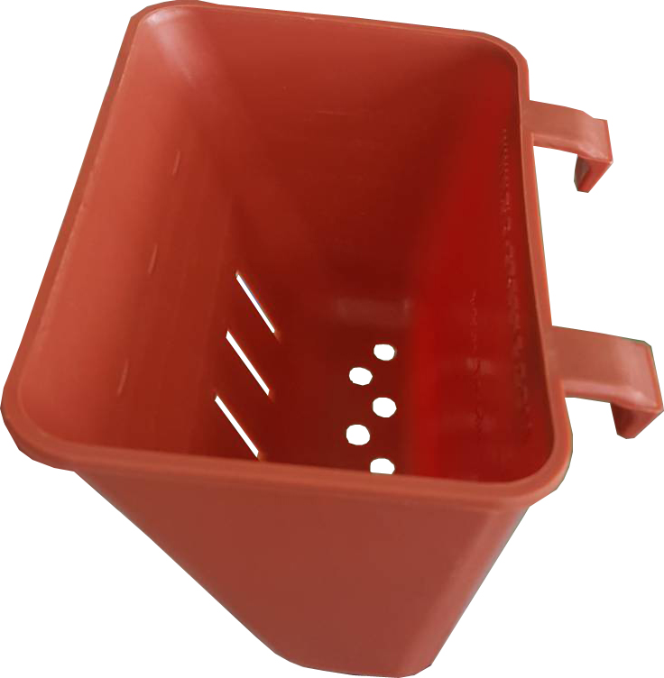 กระถางต้นไม้สวนแนวตั้ง ขนาดเล็ก สีน้ำตาล