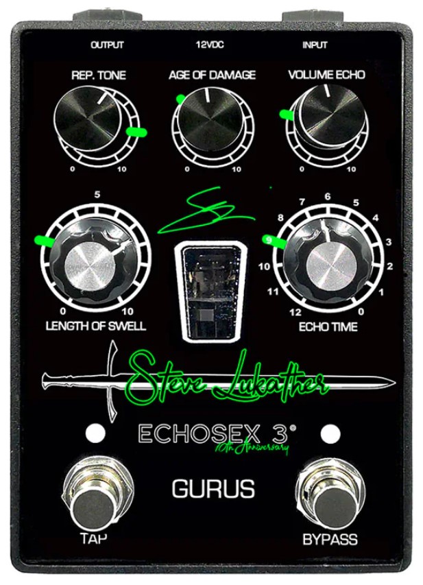 Gurus Echosex 3 10th Anniversary Steve Lukather Signature Pedal