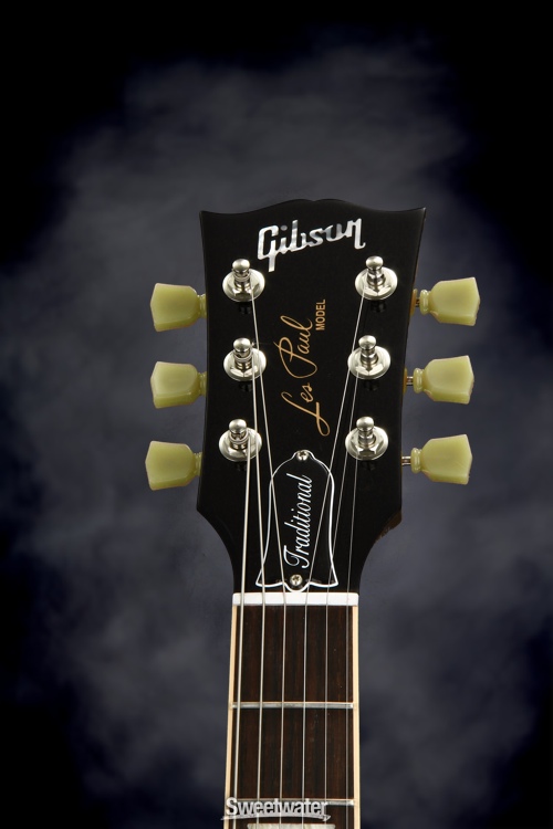 Gibson 2016 Les Paul Traditional Plaintop - Heritage Cherry Sunburst, Non-Weight Relieved