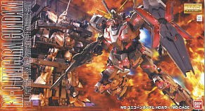 Master Grade MG 1/100 Unicorn Gundam HD color with Cage 7500y