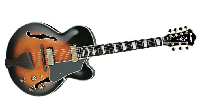 Ibanez Artcore Expressionist AFJ957 7-String Hollowbody Electric Guitar Vintage Sunburst