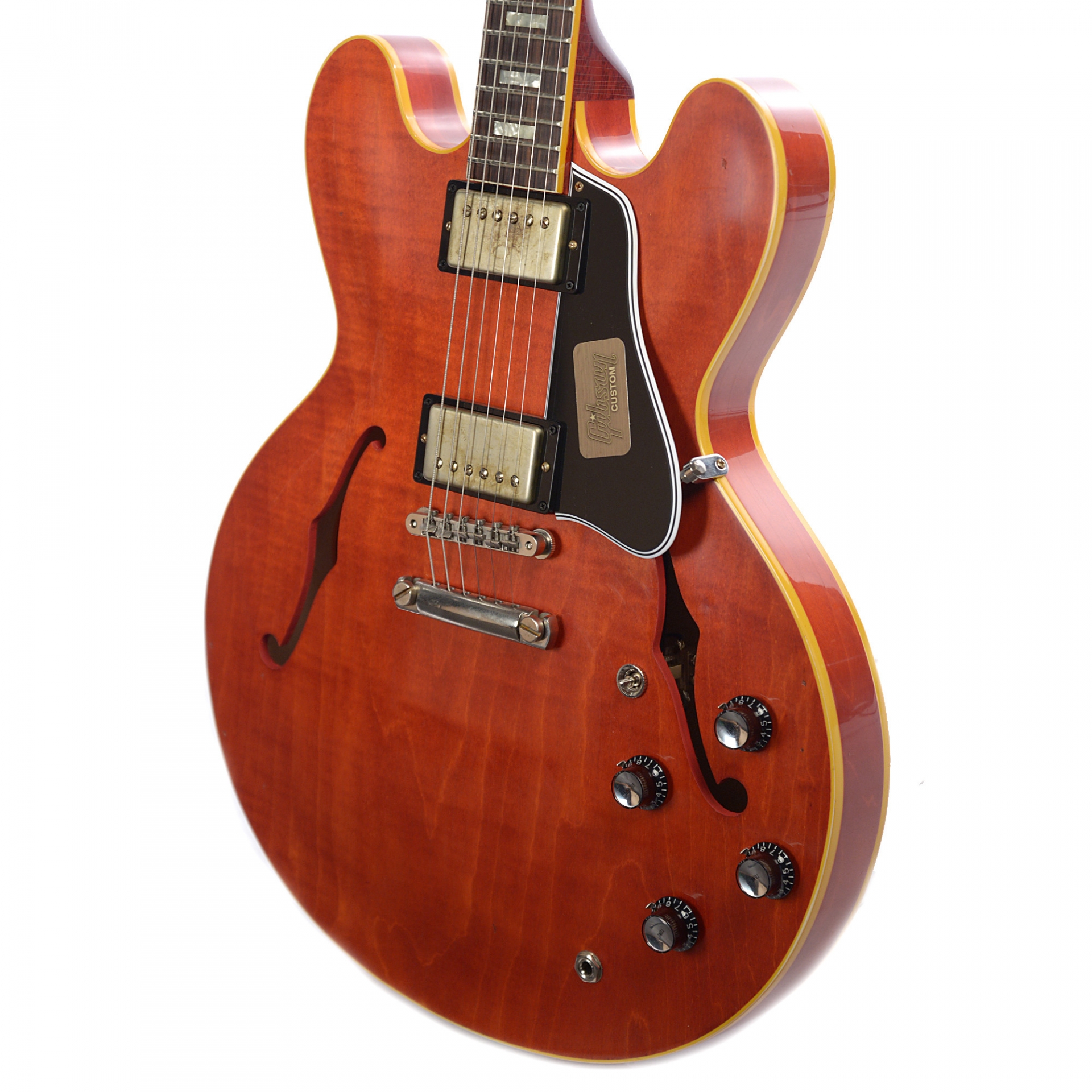 Gibson Custom Shop 1963 ES-335 Plain Antique Ruby Lightly Aged No.A36086
