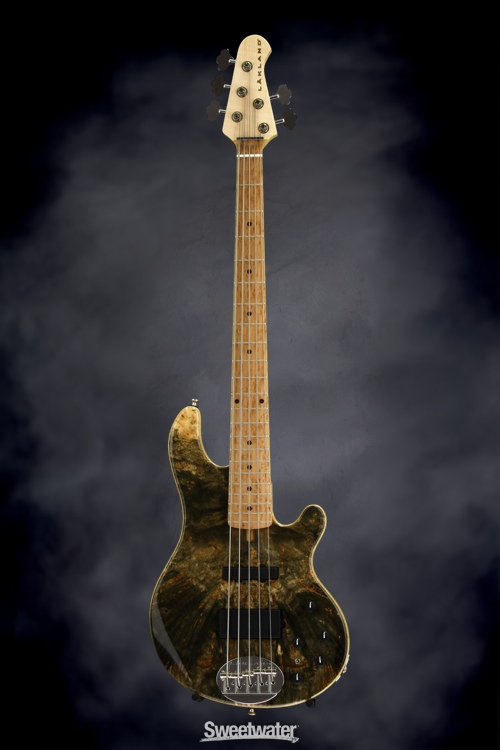 Lakland 55-94 5-String - Buckeye Burl