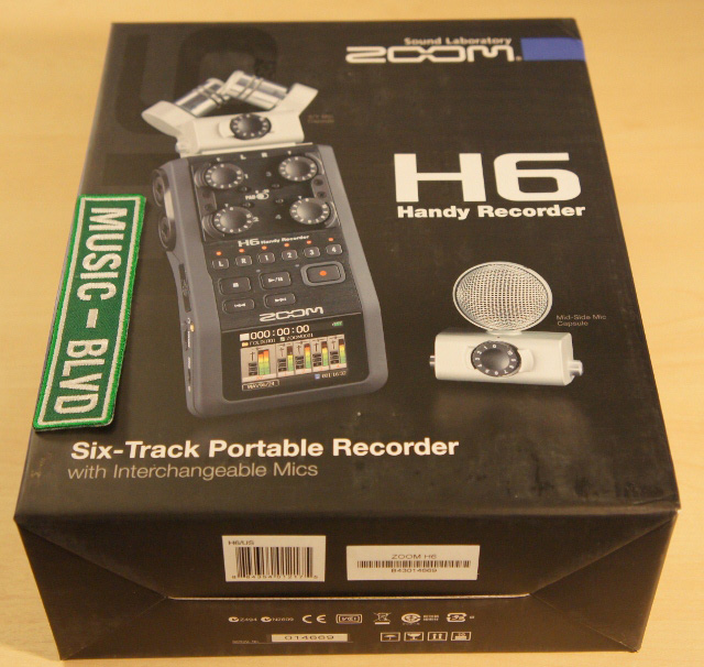 Zoom H6 All Black Handy Recorder