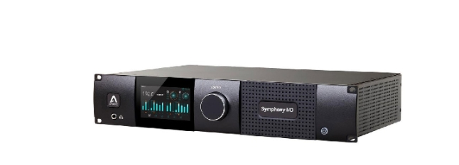 Apogee Electronics Symphony I/O Mk II Dante / Pro Tools Audio Interface with Special Edition 2x6 Analog I/O and 8x8 Digital I/O
