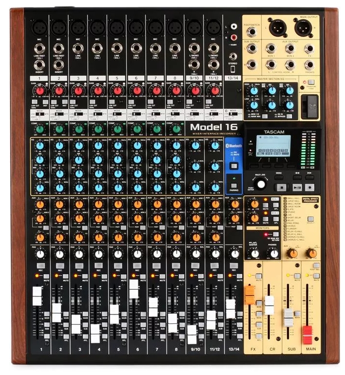 TASCAM Model 16 Mixer / Interface / Recorder
