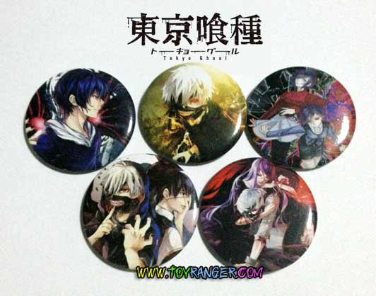 เข็มกลัด Tokyo Ghoul ชุด1