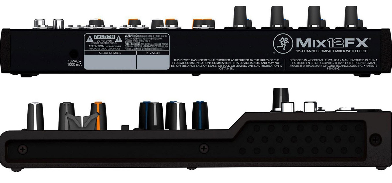 Mackie Mix12FX 12-Channel Compact Mixer with Effects