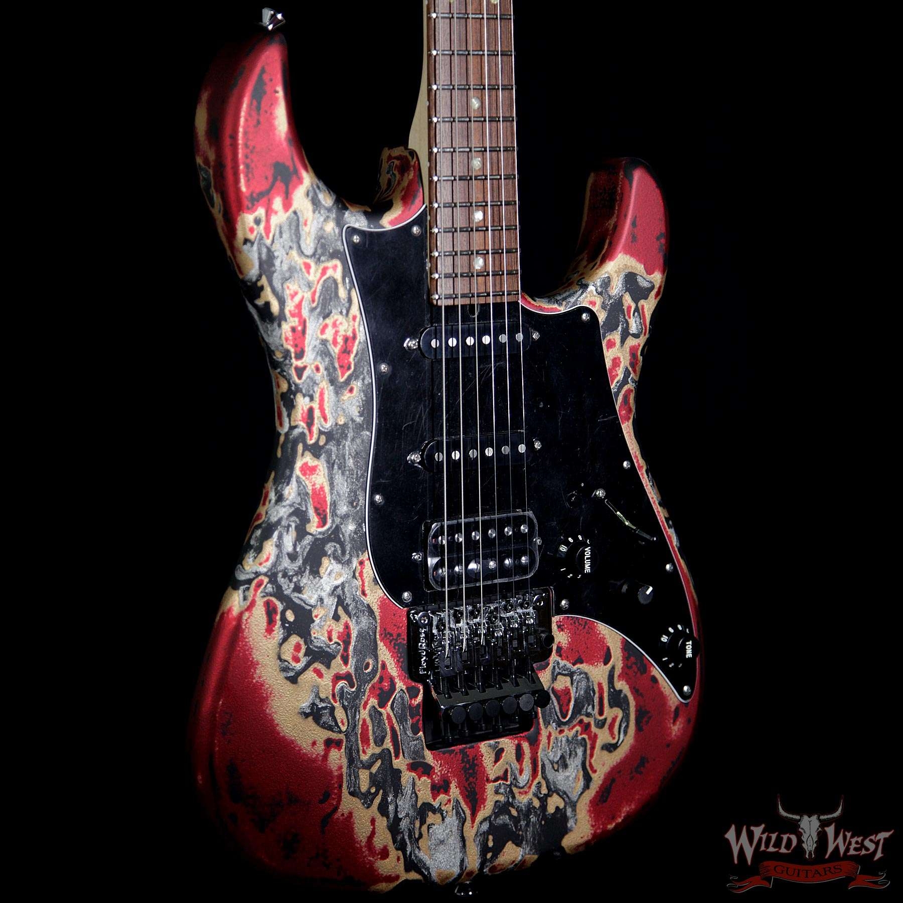James Tyler Studio Elite Burning Water 2K with Floyd Rose Bridge and Pau Ferro Fretboard