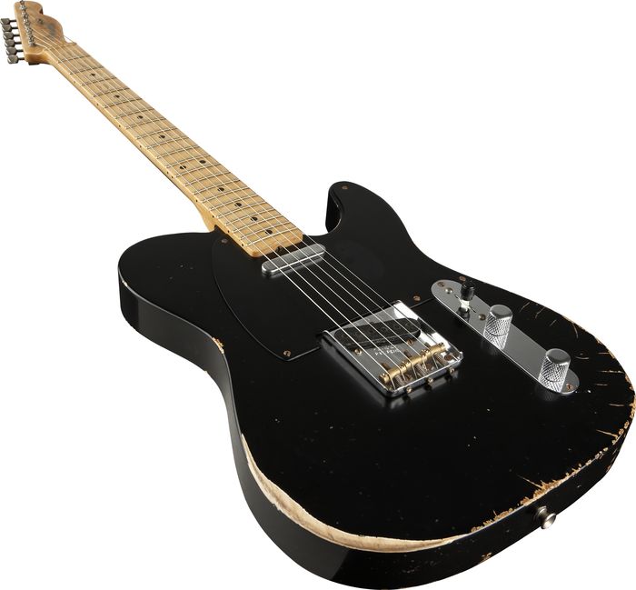 Fender Custom Shop Custom Shop Ltd. Nocaster Heavy Relic Electric Guitar Aged Black