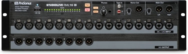 PreSonus RML16AI Rackmount Digital Mixer