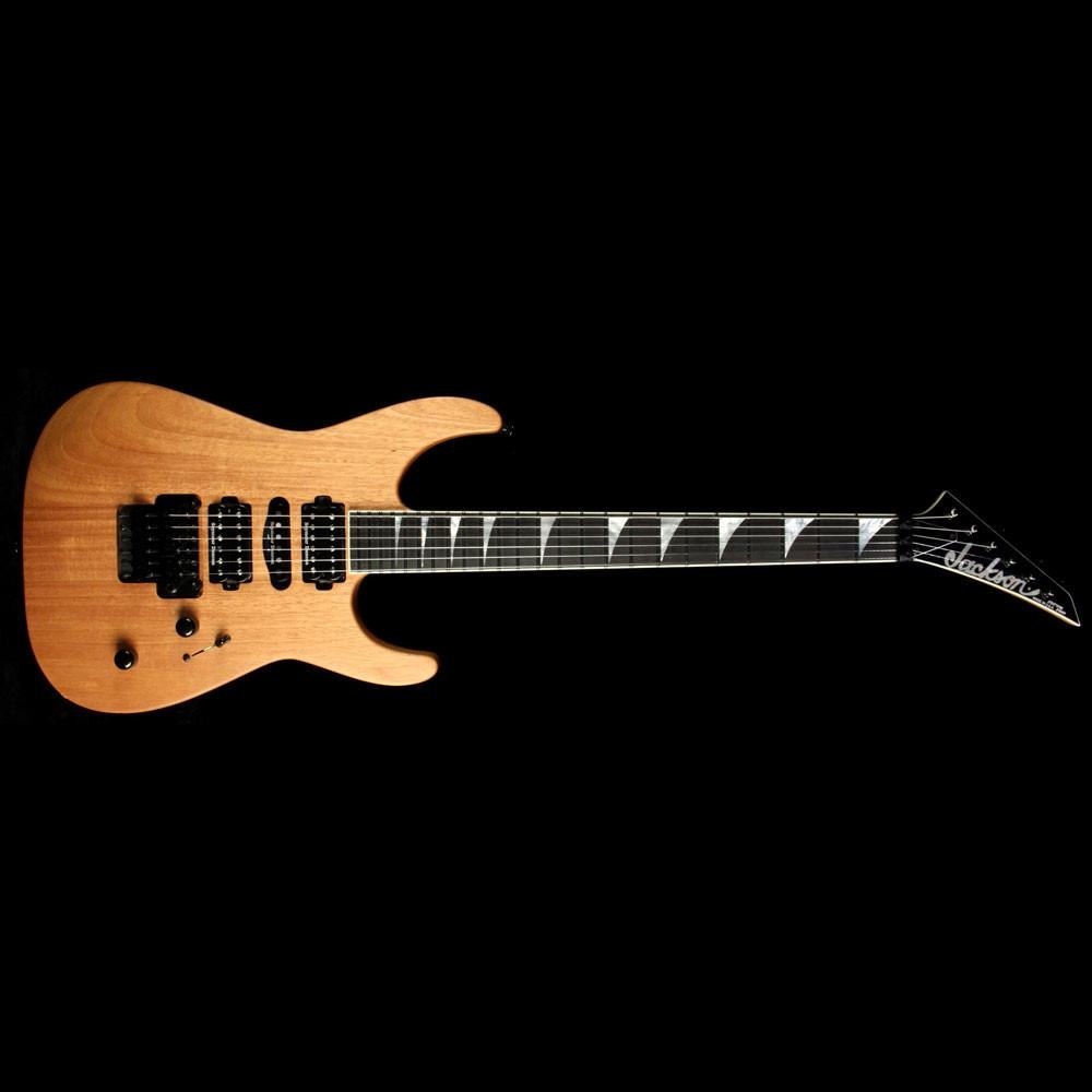 Jackson Custom Shop Music Zoo Exclusive Roasted HSH Soloist Electric Guitar - Natural