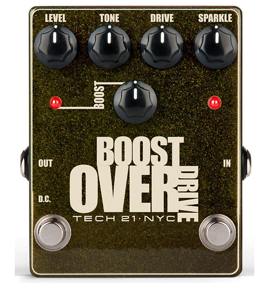 Tech 21 Boost Overdrive Effects Pedal