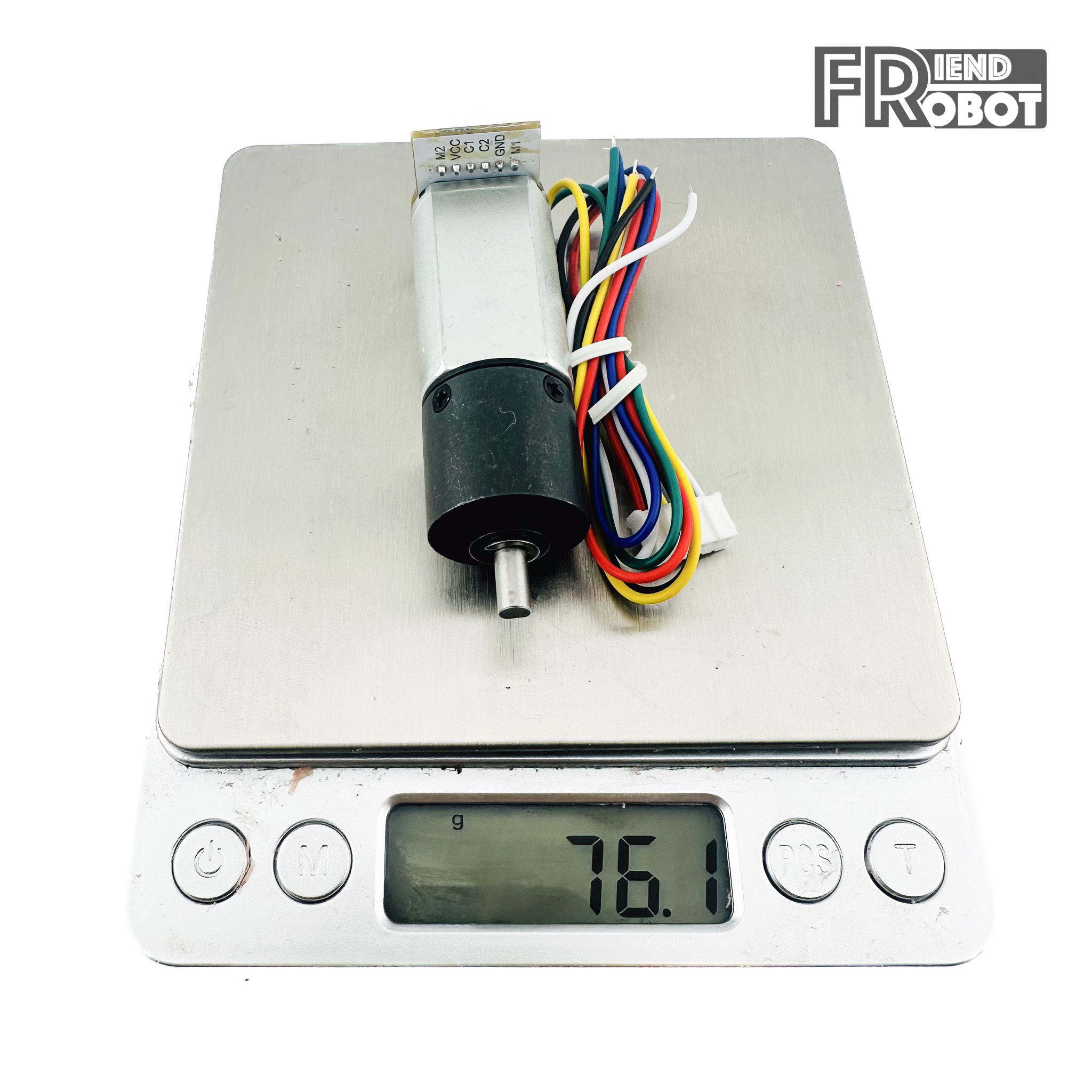 มอเตอร์ 20GP-180 แกน 4mm แบบมี Encoder พร้อมสาย
