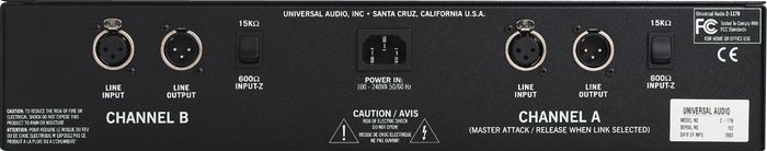 Universal Audio 2-1176 Twin Vintage Limiting Amplifier