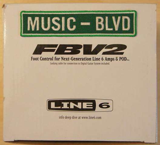 Line 6 FBV2 Footswitch