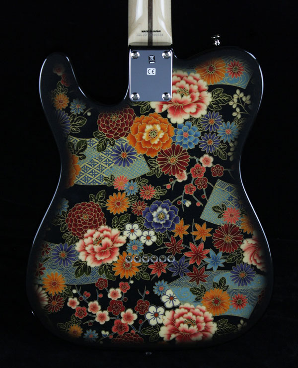 Fender Japan 69 Telecaster TL69-SPL Black Floral