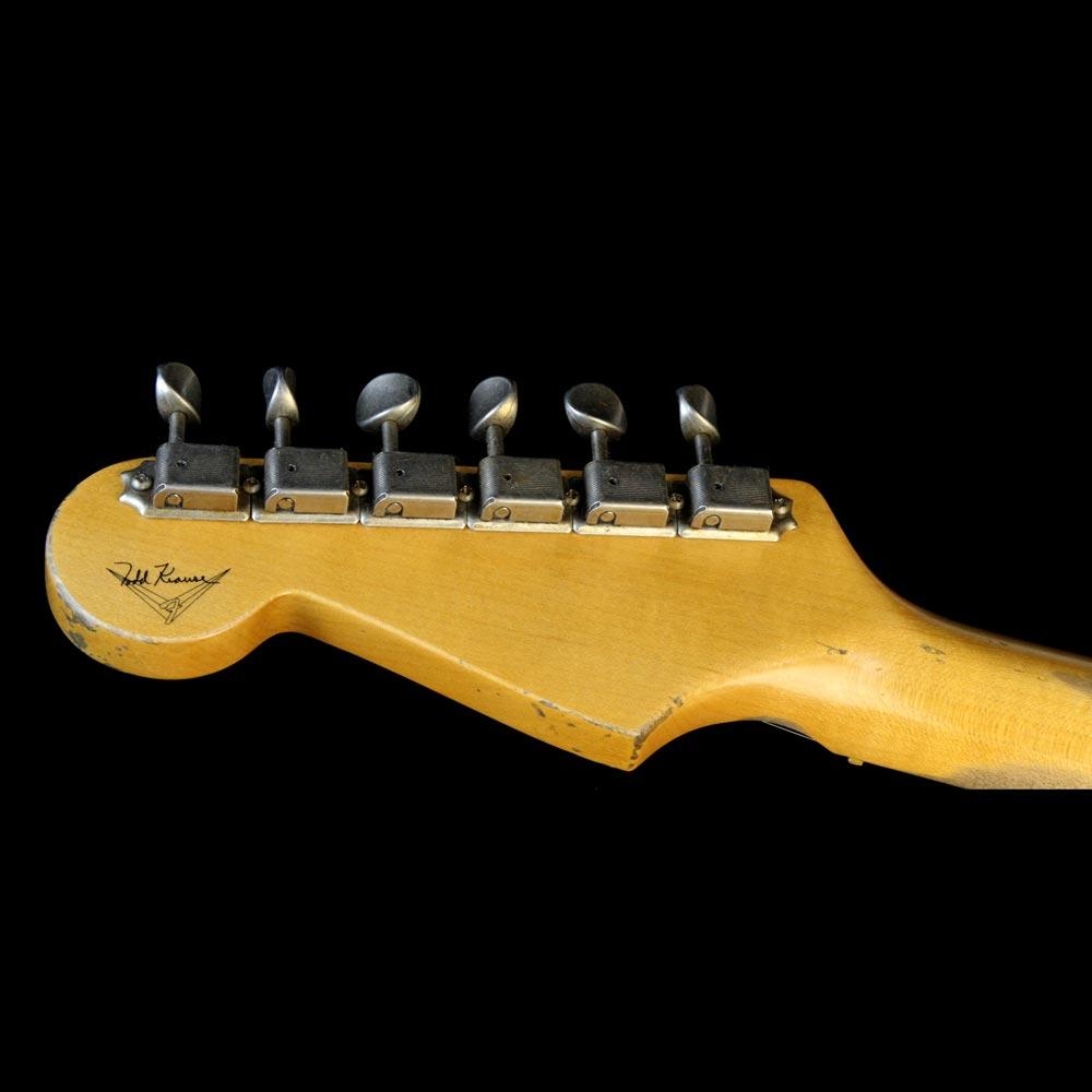 Fender Custom Shop Masterbuilt Todd Krause 56 Active Stratocaster Relic Electric Guitar - Midnight Blue