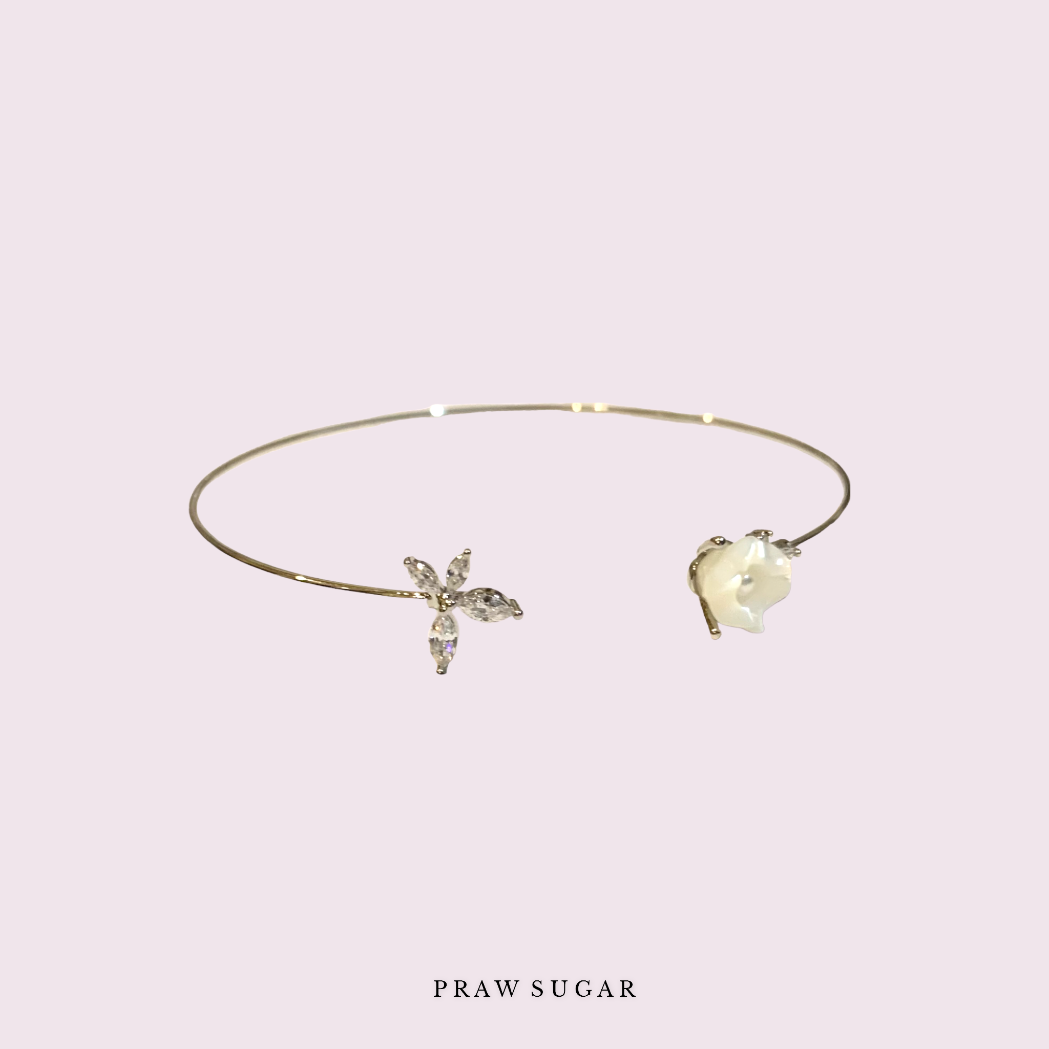 Gorgeous Flower Bracelet - กำไลดอกไม้สวยหรู (มี 2สี)