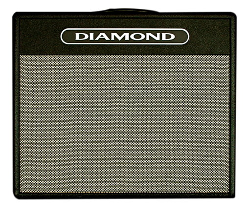Diamond Amplification Balinese USA Custom Series 25W Tube Guitar Combo Amp Black
