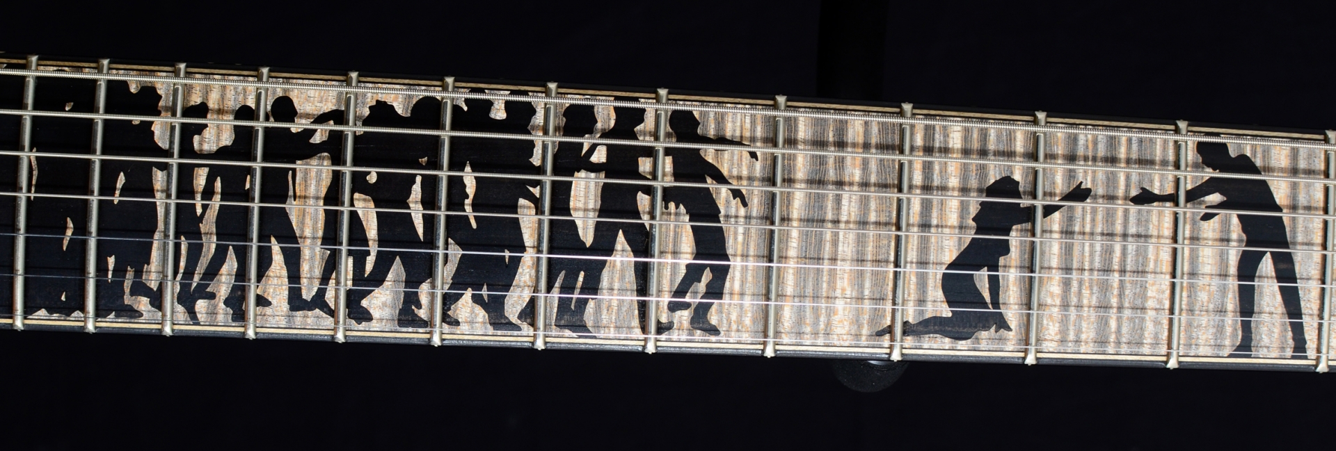 PRS Private Stock Custom 24 7 String - Walking Zombie #4