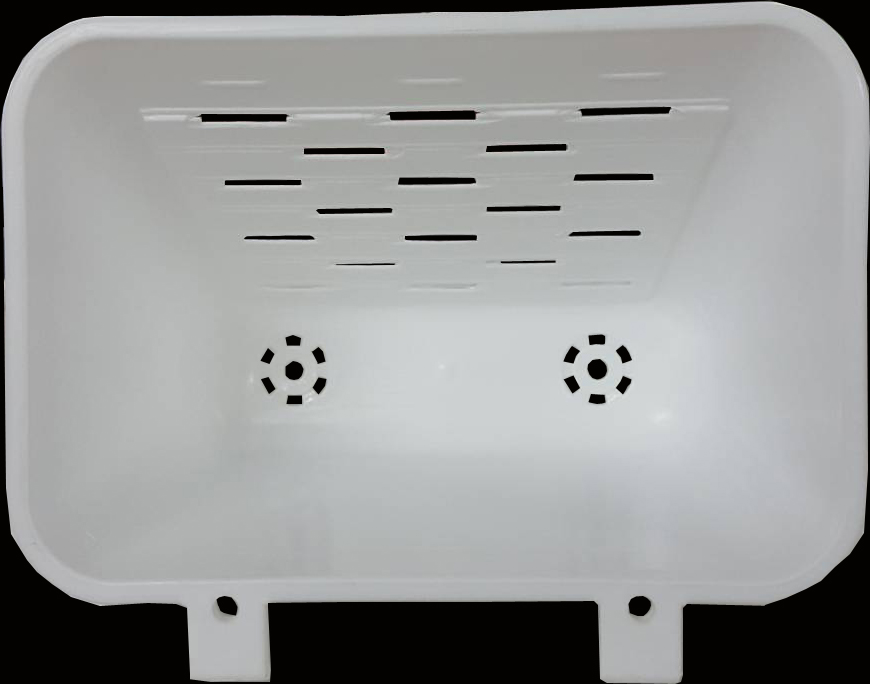 กระถางต้นไม้สวนแนวตั้งขนาดใหญ่ สีขาว