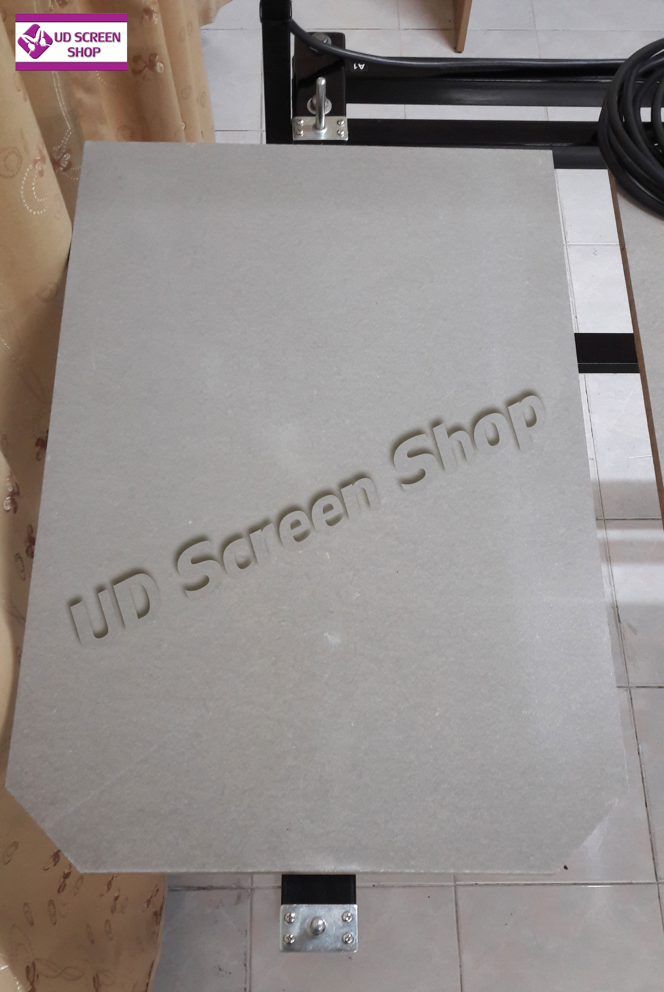 โต๊ะสกรีน แบบ 5 แป้นสกรีน พร้อมชุดสายไฟ