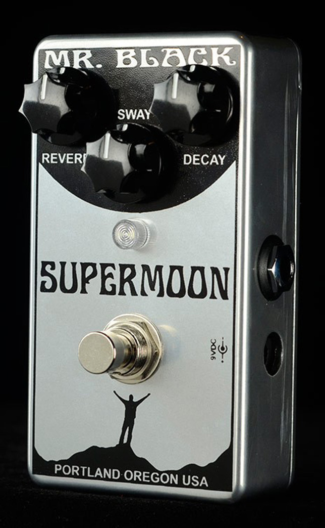 Mr. Black Supermoon Modulated Reverb- Chrome