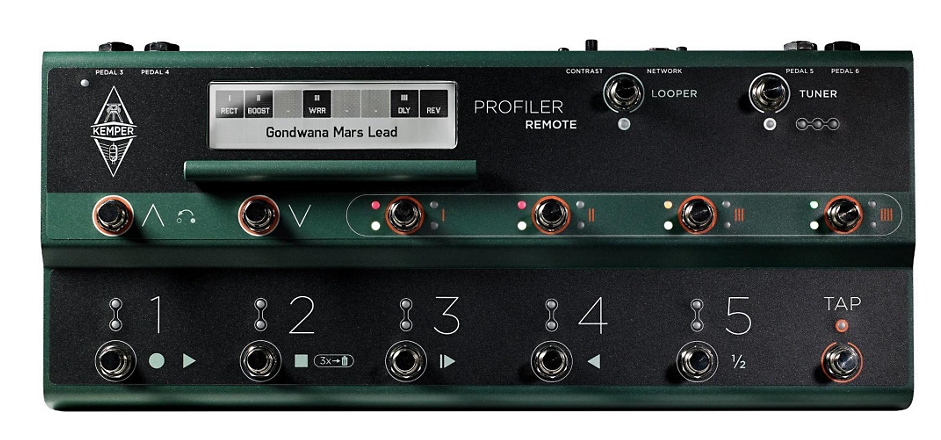 Kemper Profiler Head + Remote Bundle Black