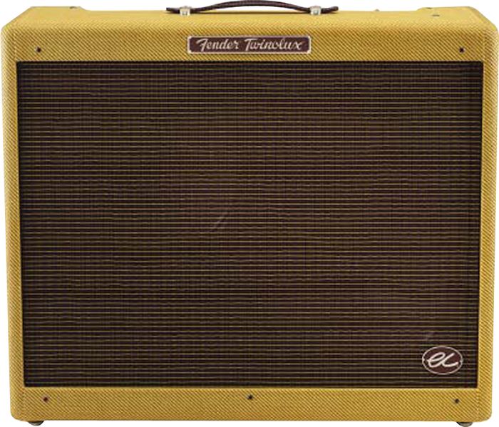 Fender Eric Clapton Signature EC Twinolux 40W 2x12 Hand-Wired Tube Guitar Combo Amp TweedTWEED