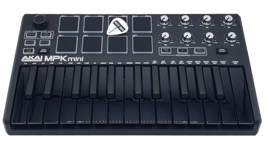 Akai Professional MPK Mini mkII Keyboard Controller - Limited Edition Black on Black