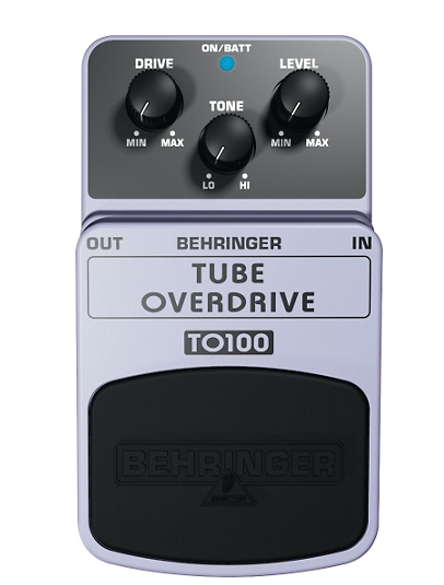 Behringer TO100 Tube Overdrive Guitar Effects Pedal