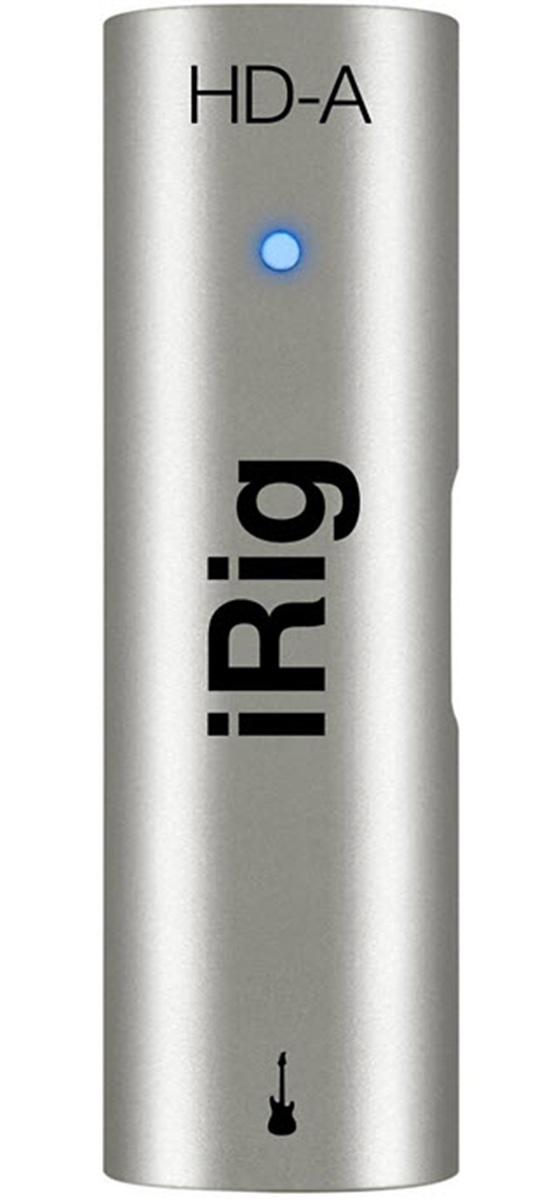 IK Multimedia iRig HD Studio-Quality Guitar Interface for Android Device