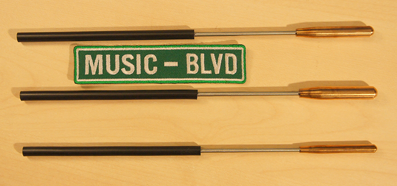 Black Swamp Percussion Spectrum Triangle Beaters w/Nylon Case Set