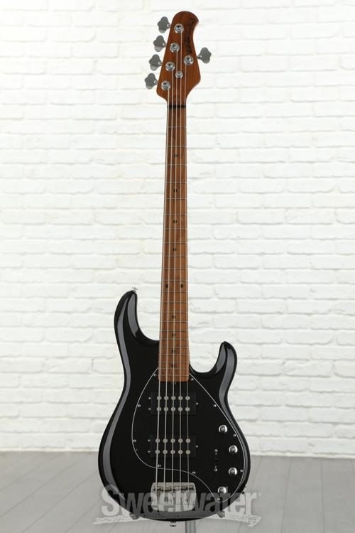 Ernie Ball Music Man StingRay Special 5HH - Jet Black with Roasted Maple Fingerboard