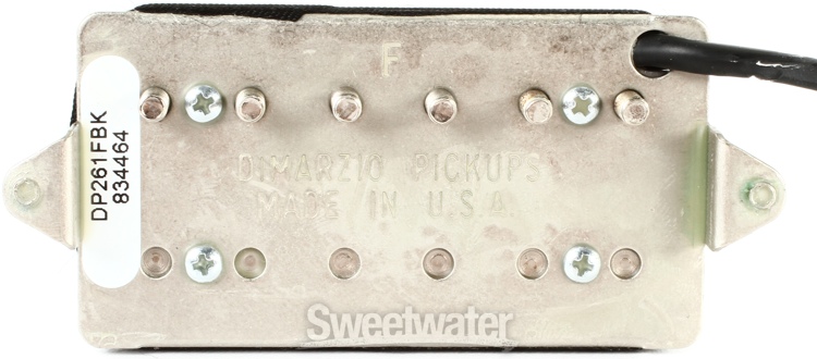 DiMarzio PAF Master Humbucker Pickup - Black, Bridge, F-Spaced