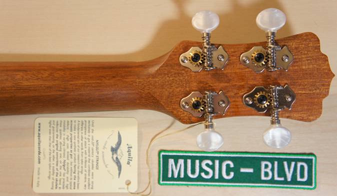 Luna Guitars Tattoo Concert Ukulele w/ Preamp