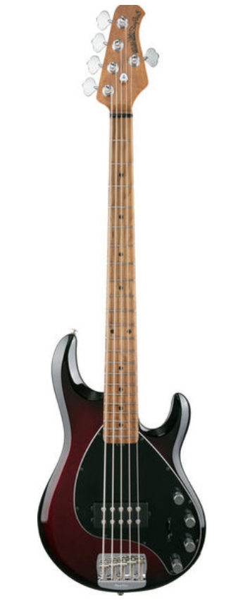 Ernie Ball Music Man StingRay 5 Special Bass Guitar - Burnt Apple with Maple Fingerboard