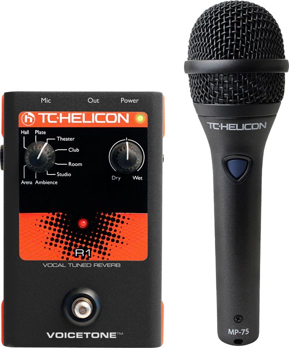 TC Helicon VoiceTone R1 with MP-75 Mic