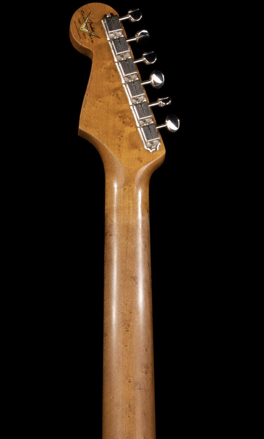 Fender Custom Shop 1960 Stratocaster Roasted Relic Rosewood Board Aged Black