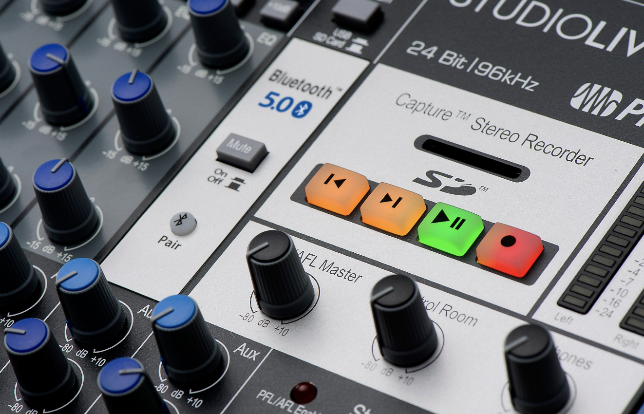 Presonus StudioLive AR16c 16-Channel Hybrid Digital/Analog Performance Mixer