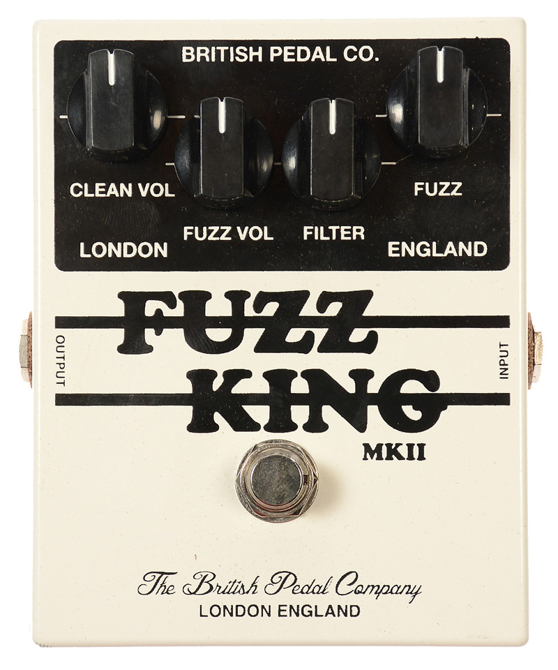 BRITISH PEDAL COMPANY PLAYER SERIES FUZZ KING MKII