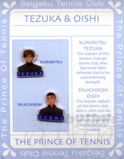 เข็มกลัด + กระดาษโน๊ต Tezuka & Oishi (แท้)