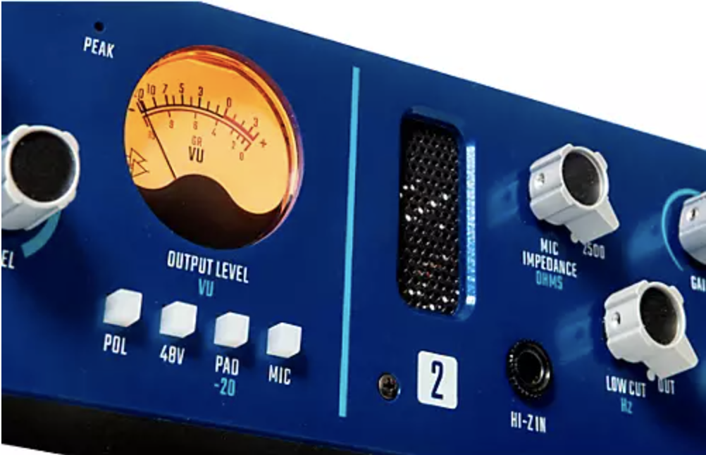 API Select T12 2-Channel Tube Mic Pre