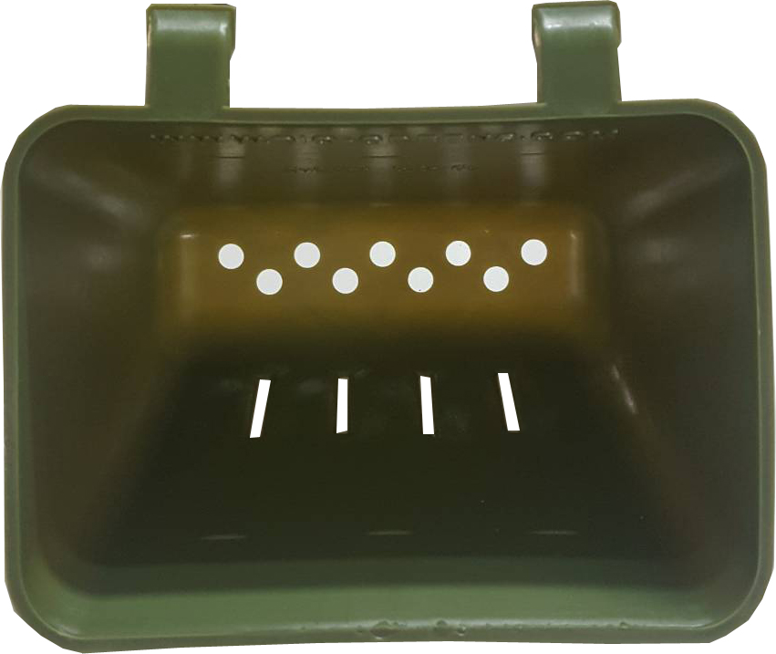 กระถางต้นไม้สวนแนวตั้ง ขนาดเล็ก สีเขียวเข้ม