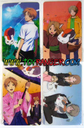 สติ๊กเกอร์พลาสติก Natsume Yuujinchou (4ใบ)