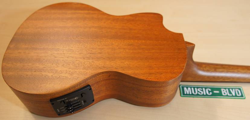 Luna Guitars Tattoo Concert Ukulele w/ Preamp