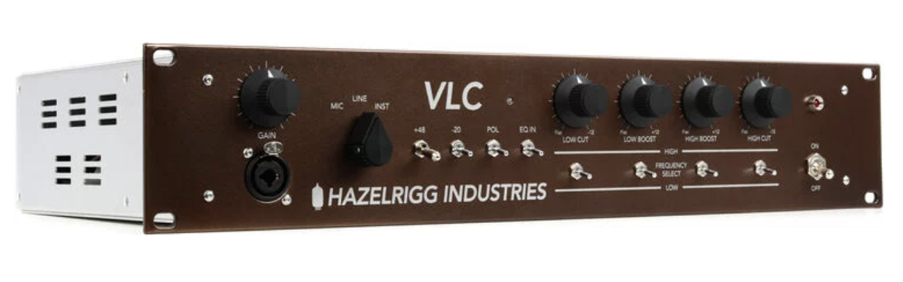 Hazelrigg Industries VLC Vacuum Tube Microphone Preamplifier/Direct Injection/Equalizer