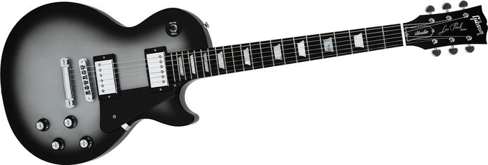 Gibson Les Paul Studio Electric Guitar (Silverburst Chrome Hardware)
